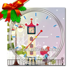 Novelty wooden wall clock Gifts For Christmas