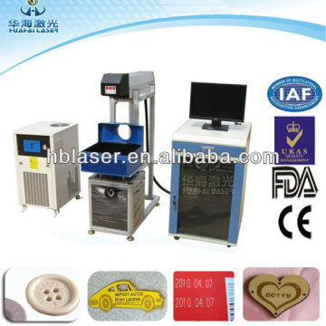 30W Co2 egg laser marking machine hot sale wuhan factory price