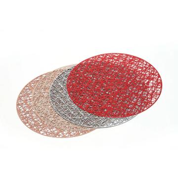 New Chinese Woven Placemats: Sustainable Round Table Mats