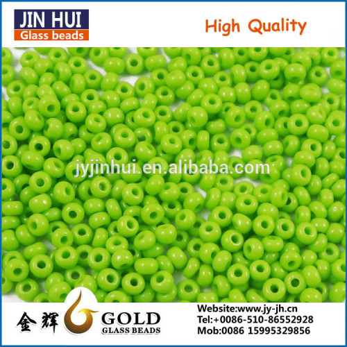 JIN HUI high quality Glass seed Beads with round hole