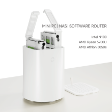 AMD Ryzen7 5825U Dual Ethernet NAS Mini PC