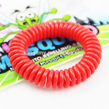 Telephone Wire EVA Mosquito Repellent Bracelet/wrist strap china manufacture