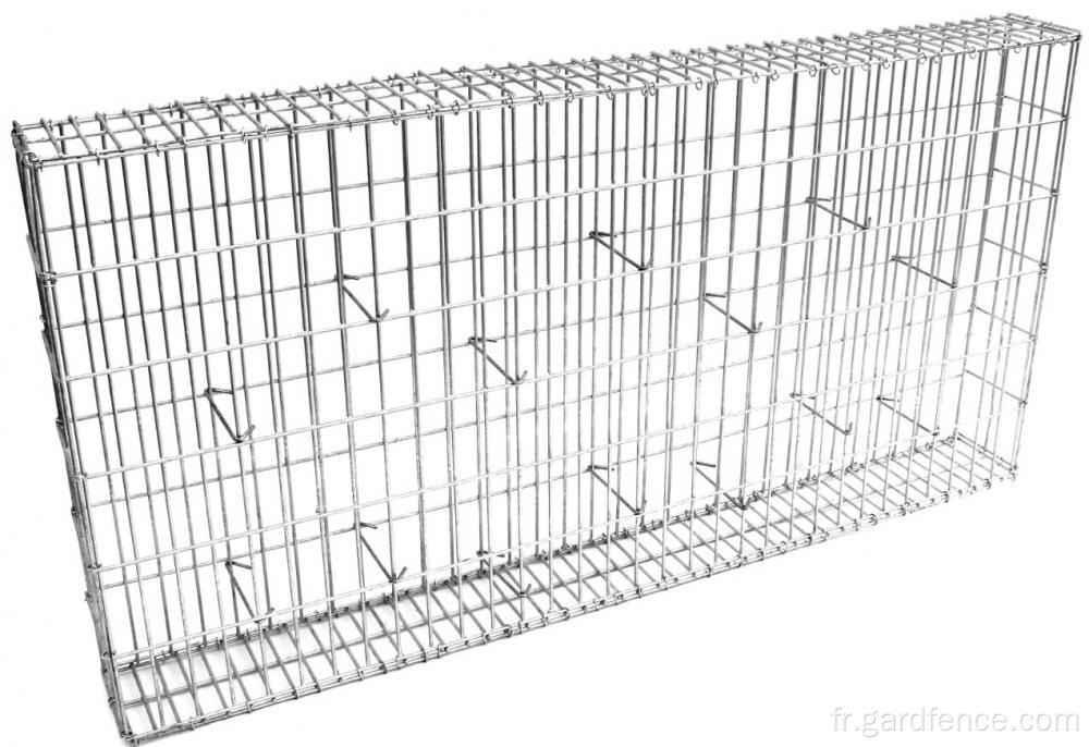 Mur Gabion Galvanisé avec Accessoire