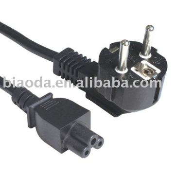 schuko power cord,schuko plug,IEC C5 socket