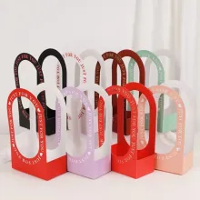 Handbag paper bag, flower gift bag