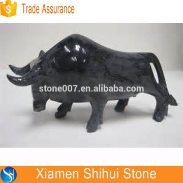 Unique Design hand carved marble bull statue