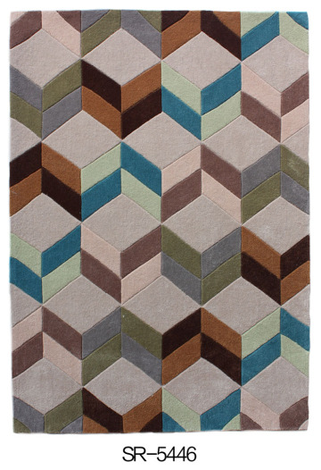 Acrylic & Polyester Hand-tufted Carpet