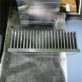 Aluminium spatel koellichaam ontwerp met koper