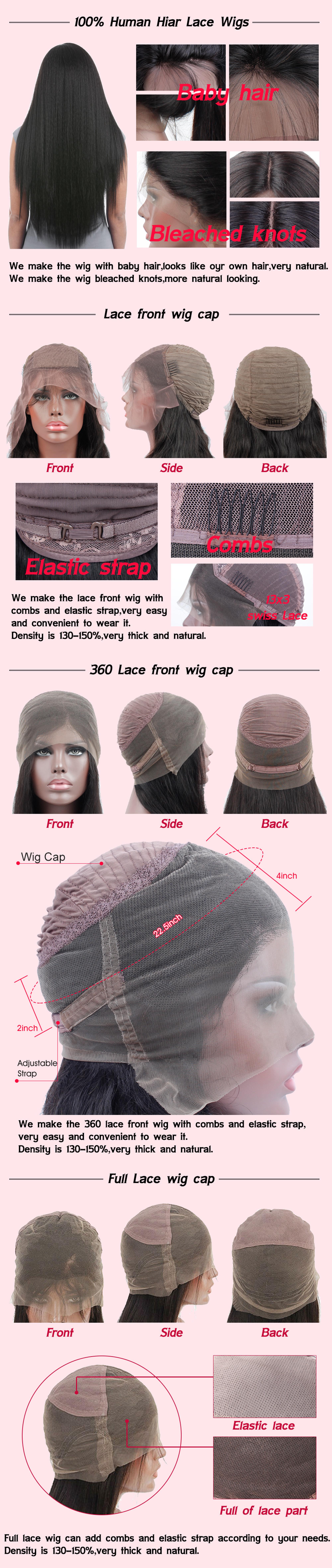 Cheap Price  HD Transparent Frontal Lace human hair Wigs for black woman 360 Lace Front Brazilian Natural Hair Wig