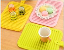 Custom Pot Holder Silicone Coffee Cup Coaster