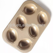 Non-stick 6 cup Lemon Sponge Cake Mold