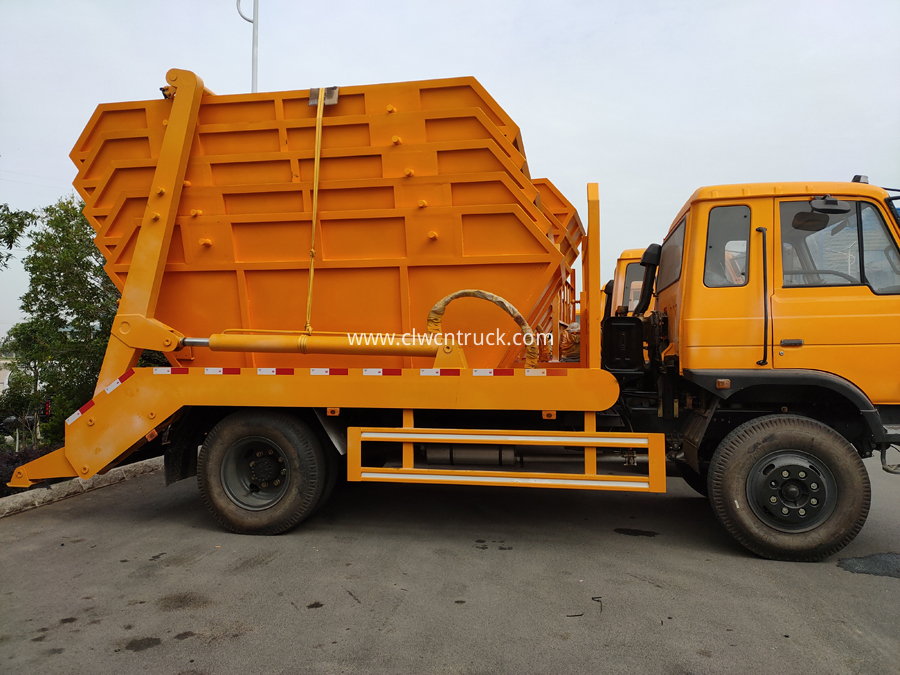 skip refuse truck