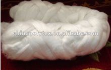 white color polyester staple tops