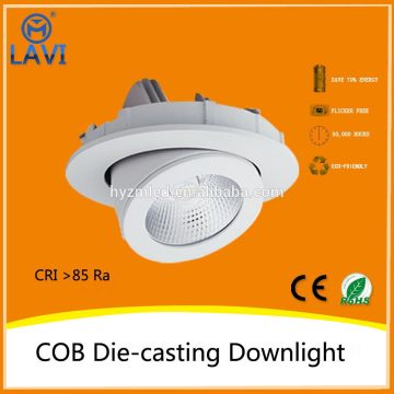 Commerical lighting fixtures 20w 30w dimmable led downlight cob led downlight