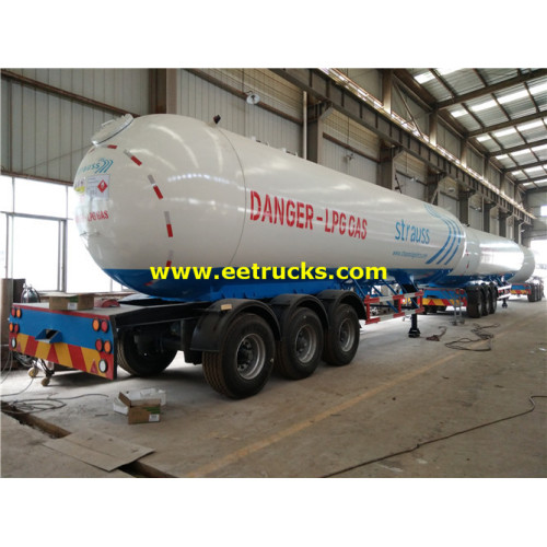 60m3 LPG Gas Transport Tank Semi-trailers