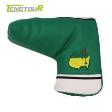 PU Leather Magnetic Blade Putter Headcover for Augusta National Golf Clubs