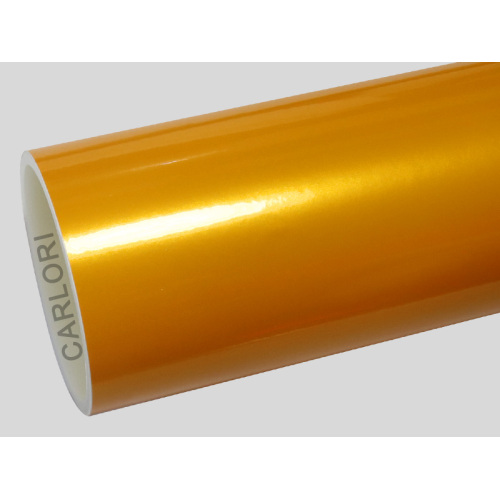 Metallic Gloss Gold Yellow Car Wrap Winyl