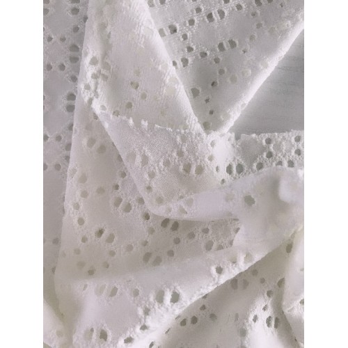 Single Jacquard Knit Eyelet