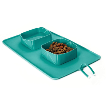 Portable Silicone Pet Bowl Foldable Travel Dog Bowl