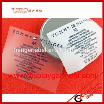 tagless heat transfer label,tagless heat transfer clothing labels,garment clothing label heat transfer