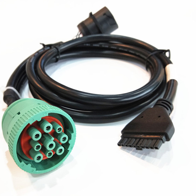 J1939 Cineál Mná Auto Tionól Wire Obd2 DIAGNOSTIC OBD2