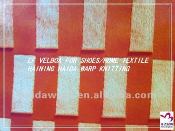polyester knitted velboa