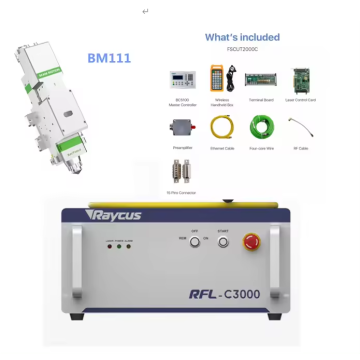 Raycus Fiber 1000W Generatore di fonti laser 3000W