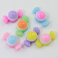 Fancy Colorful Cute Candy Shaped Flatback Resins Kids DIY Toy Decor Spacer Phone Shell Charms Items Jewellery Store