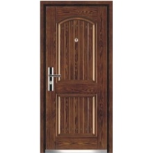 steel wood door