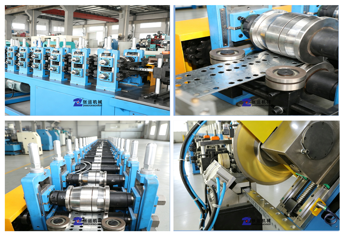 直立式机架成型机 Rack Upright Roll Forming Machine
