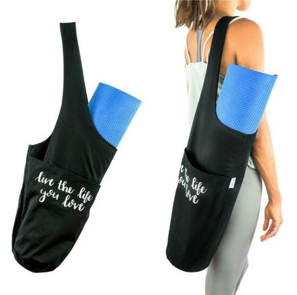 Amazon Aliexpress Recommended Multi-Function Canvas Sports Fitness Dedicated Shoulder Yoga Bag