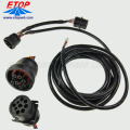 Rakitan kabel SAE hitam J1939M ke J1939P