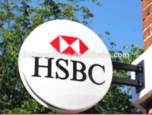 outdoor double side acrylic light box