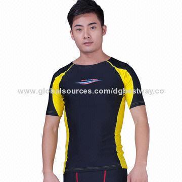 UV Protection Rash Guards Tops for Men