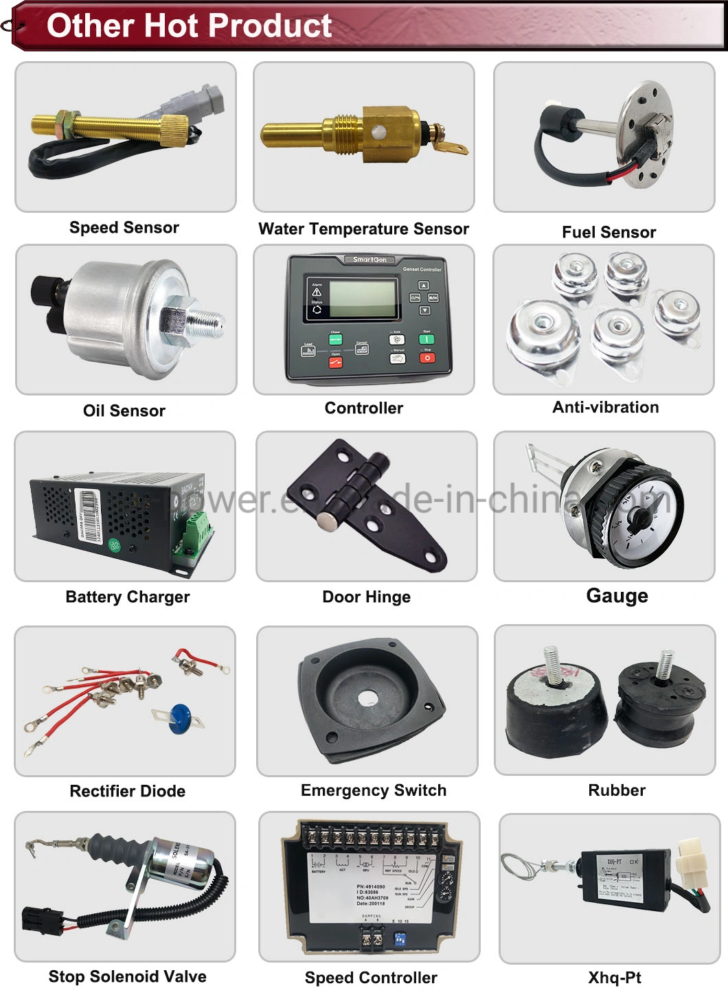 Best Selling Wheel Loader Spare Parts Pressure Sensor Switch 30b0418 Price List