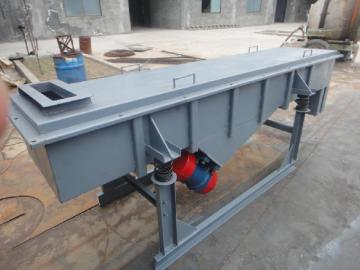 Linear Vibrating Screen For Chemicals Screening Pebbles