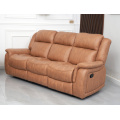 Orange Fashion Manual Living Room Recliner Sofa