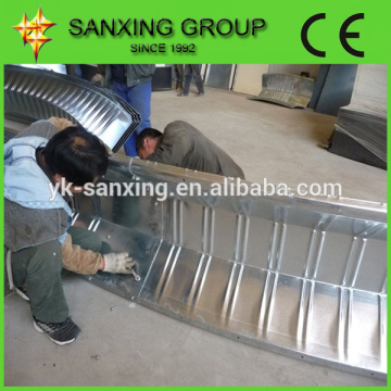 Screw-jointed arch roof bending machine