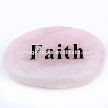 Engraved Faith Inspirational Word Stone