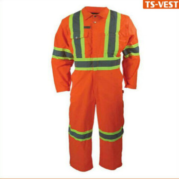 Fire Resistant Safety Work 100% Cotton Coverall