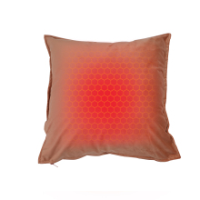 USB Electric Warm Plush Graphene Heating Pillow Throw Cushion