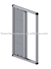 Plisse insec screen door