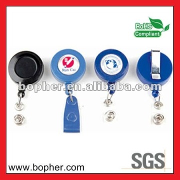 custom plastic cute badge reel