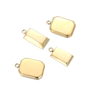 Iywu Aceon Stainless Steel DIY Engrave Personalized Jewelry Charm