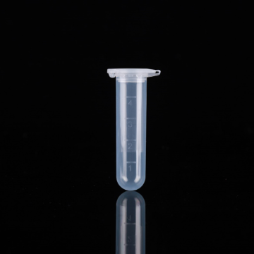 Tube de microcentrifugation transparent de 5 ml