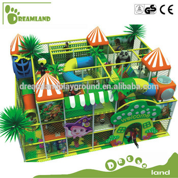 Funny homemade kids indoor exercise playground equipment