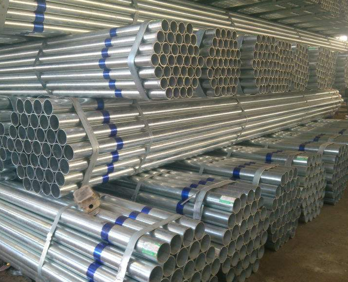 Hot dip galvanized hollow gi galvanized oil erw carbon ms round low carbon seamless steel pipe