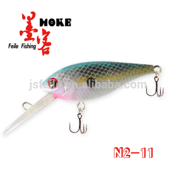 80MM ABS High quality fishing lures artificial shrimp