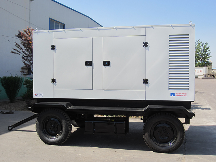 20kw mobile diesel generator 25kva