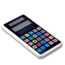 Dual Power IPhone Shape Touch Screen Calculator